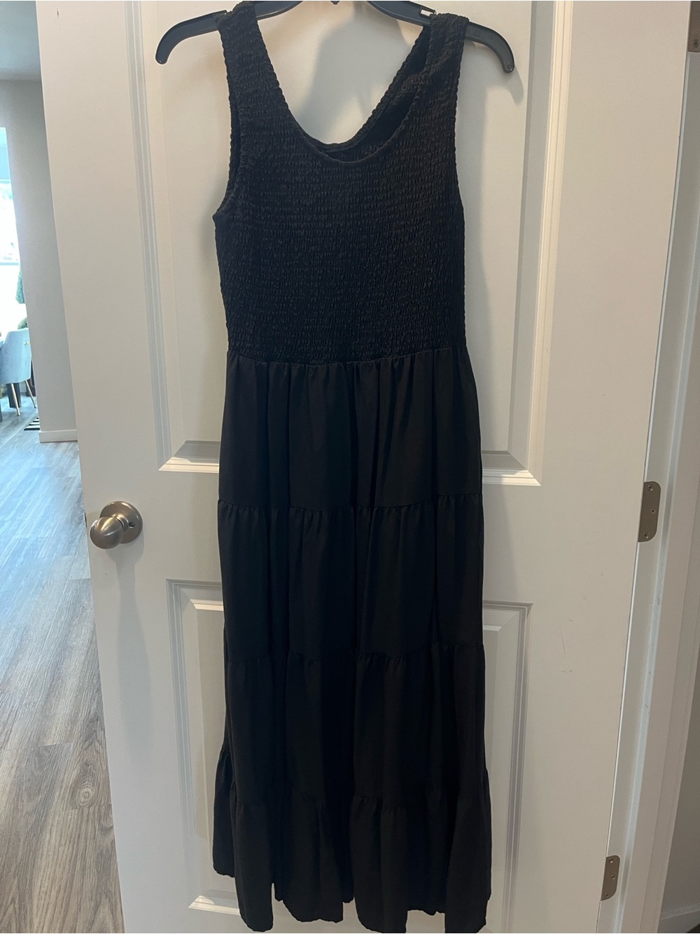 Black Tiered Maxi Dress - Classic Women's Summer Dress